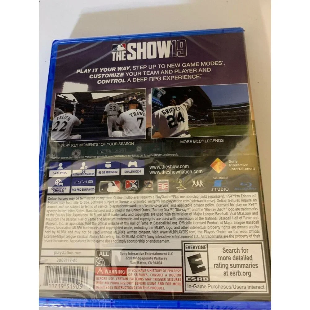 New MLB 19: The Show -- Gone Yard Edition‎ (Sony PlayStation 4, 2019) Sealed